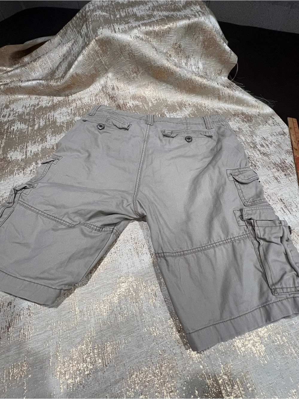 Iron Co.  cotton cargo shorts size 32 #cargo #utility